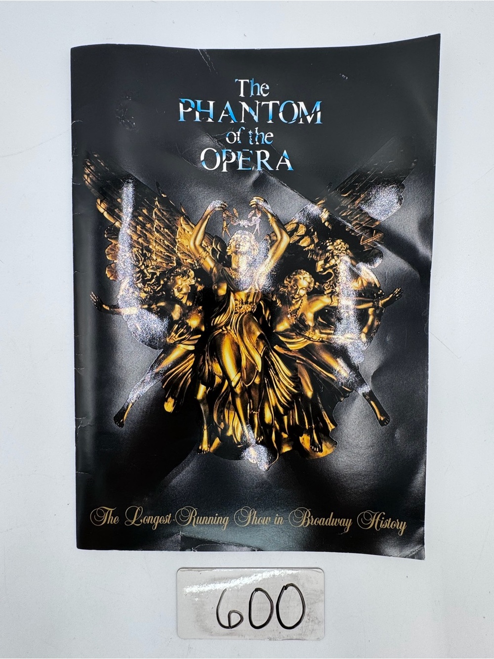 Phantom of the Opera Broadway Souvenir Program Howard McGillin 2007 Vintage